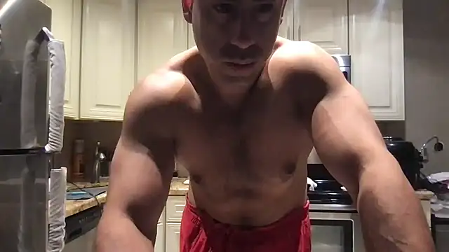 BigGuyMuscleのウェブカメラショー
