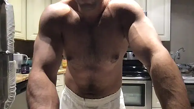 BigGuyMusclen Webbikameraesitys