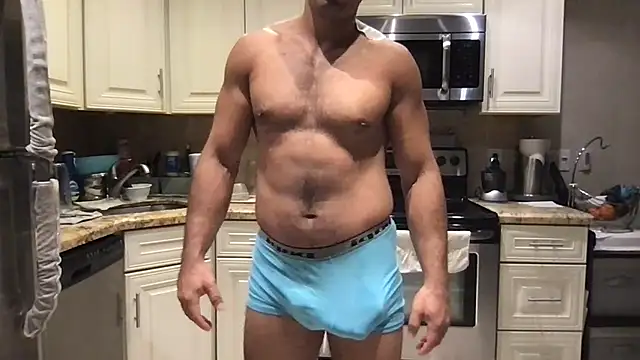 Show de BigGuyMuscle na webcam