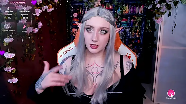 Show modela AsheLucker na web-kameri