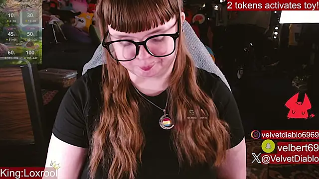 VelvetDiablo's Webcam Show