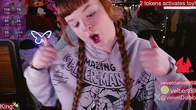 Webkamerová show VelvetDiablo