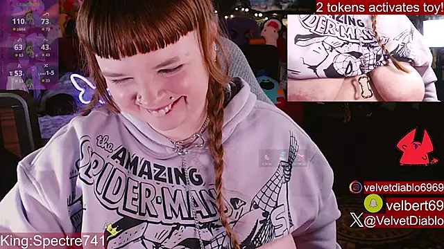 VelvetDiablo's Webcam Show