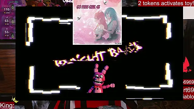VelvetDiabloのウェブカメラショー