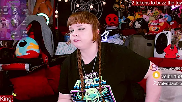 Webkamerová show VelvetDiablo