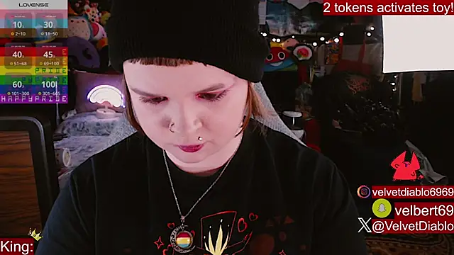 VelvetDiablo's Webcam Show