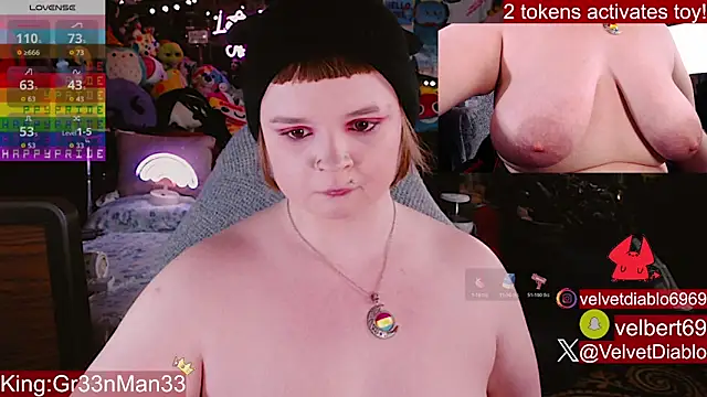 VelvetDiablo Шоу с уебкамера