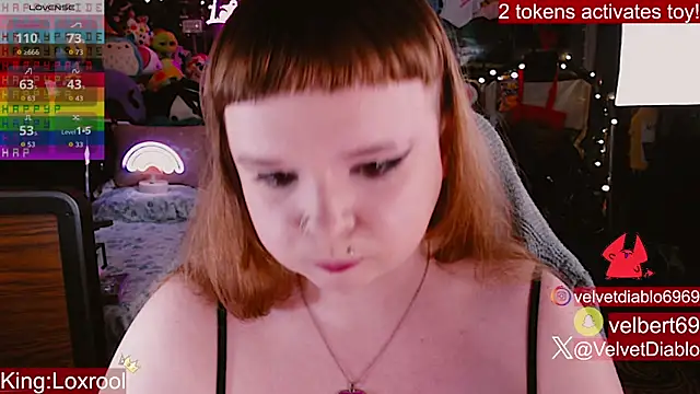 Pokazy przed kamerką – VelvetDiablo