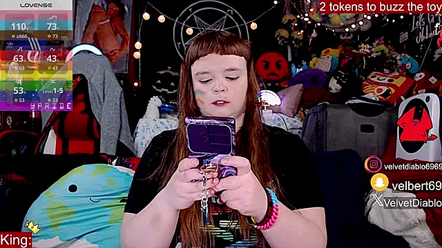 VelvetDiablo Webcam-Show