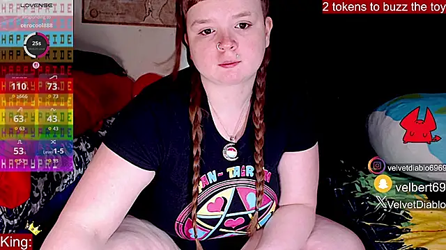 VelvetDiablo webkamerás műsora