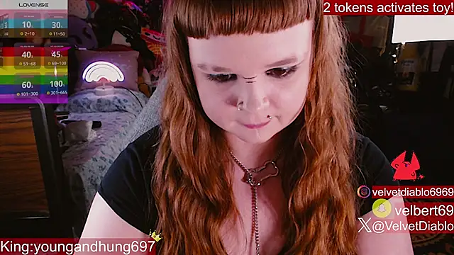 VelvetDiablo Шоу с уебкамера