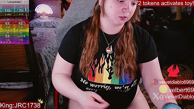 VelvetDiablo's Webcam Show
