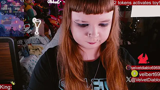 VelvetDiablo: вебкам-шоу