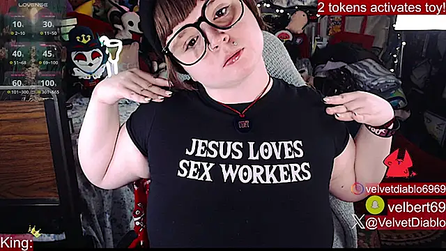 VelvetDiablo Шоу с уебкамера