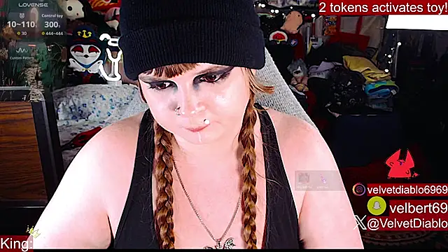 Show webcam de VelvetDiablo