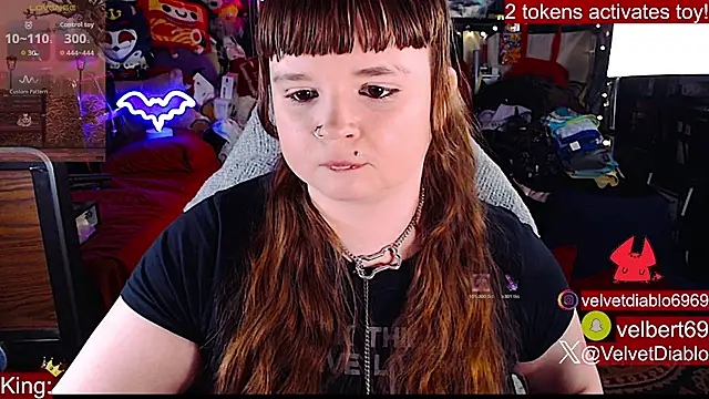 Webkamerová show VelvetDiablo