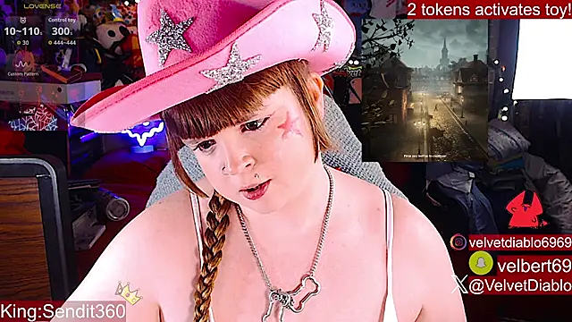 Czat XXX na żywo – VelvetDiablo