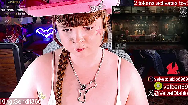VelvetDiablo's Webcam Show