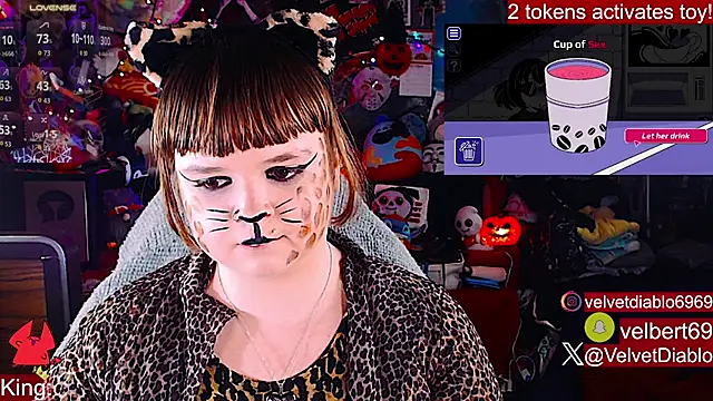 Show de webcam de VelvetDiablo