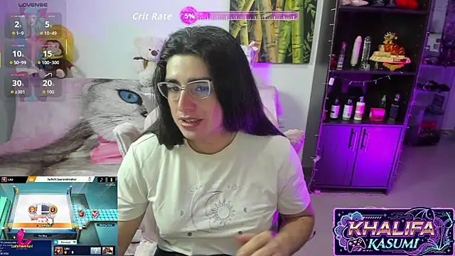 Show de Khalifa_Gold na webcam