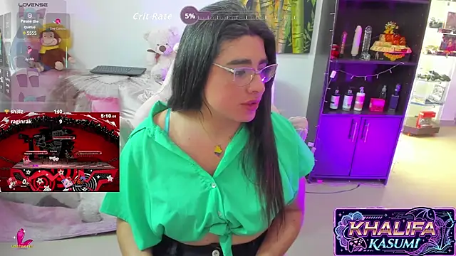 Show modela Khalifa_Gold na web-kameri