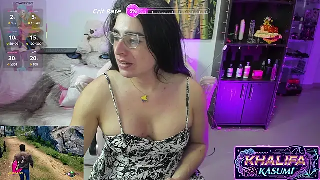 הופעת וובקאם של Khalifa_Gold
