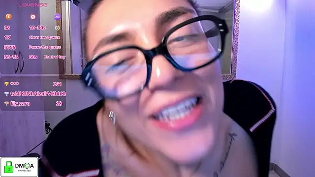 EricaVanderhill webkamerás műsora