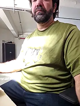 Show de MysterBearMG na webcam