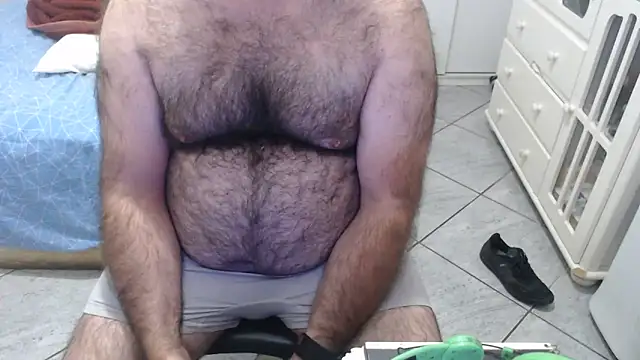 Show de MysterBearMG na webcam