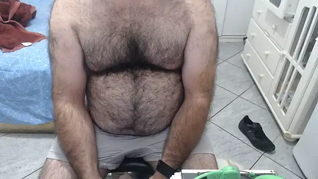Show de MysterBearMG na webcam