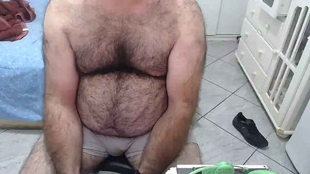 Show de MysterBearMG na webcam