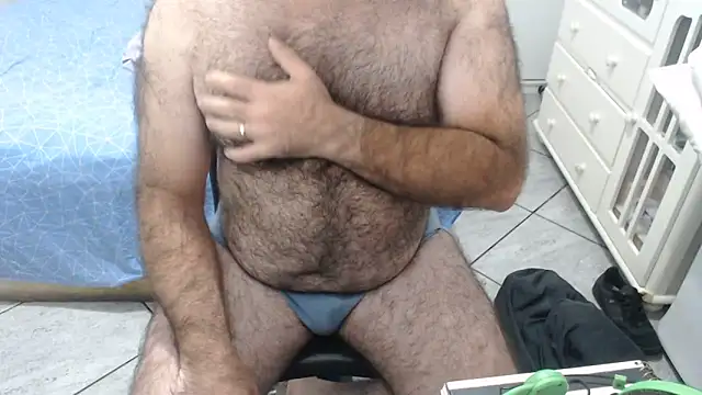 Show de MysterBearMG na webcam