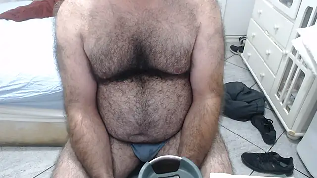 Show de MysterBearMG na webcam