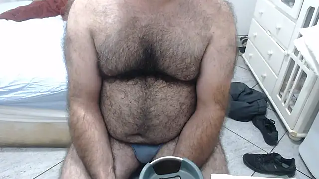 Show de MysterBearMG na webcam