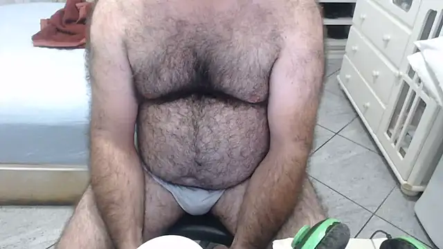 Show de MysterBearMG na webcam