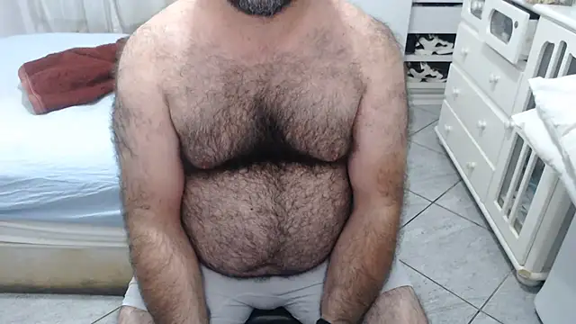 Show de MysterBearMG na webcam