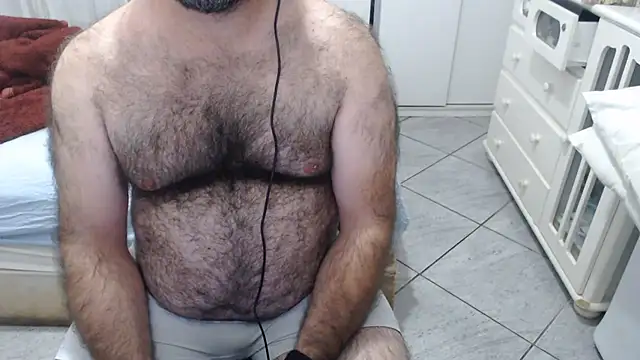 Show de MysterBearMG na webcam