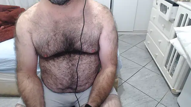 Show de MysterBearMG na webcam
