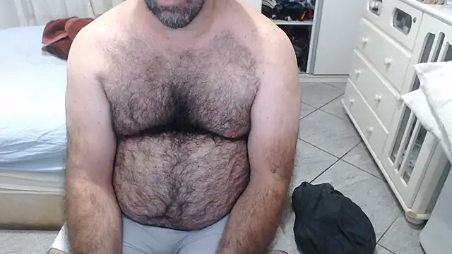 Show de MysterBearMG na webcam
