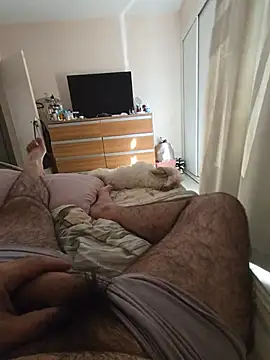 Show de MysterBearMG na webcam