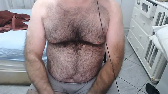Show de MysterBearMG na webcam