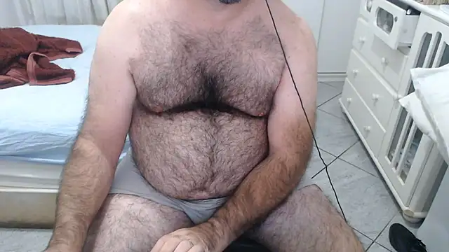 Show de MysterBearMG na webcam