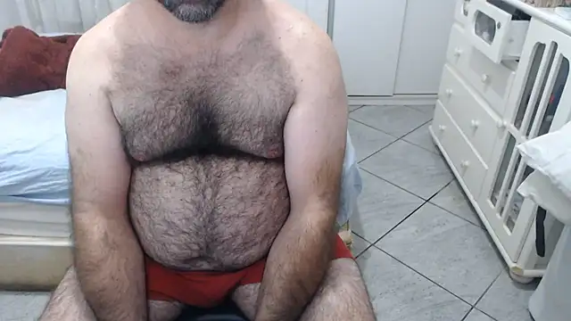 Show de MysterBearMG na webcam