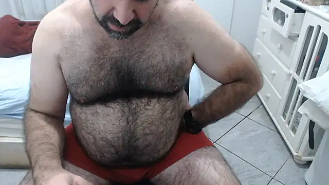 Show de MysterBearMG na webcam