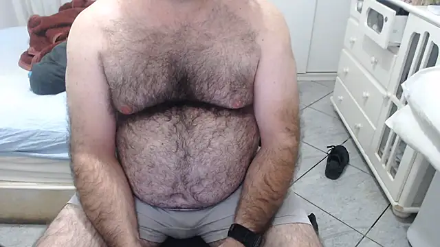 Show de MysterBearMG na webcam