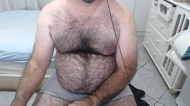 Show de MysterBearMG na webcam