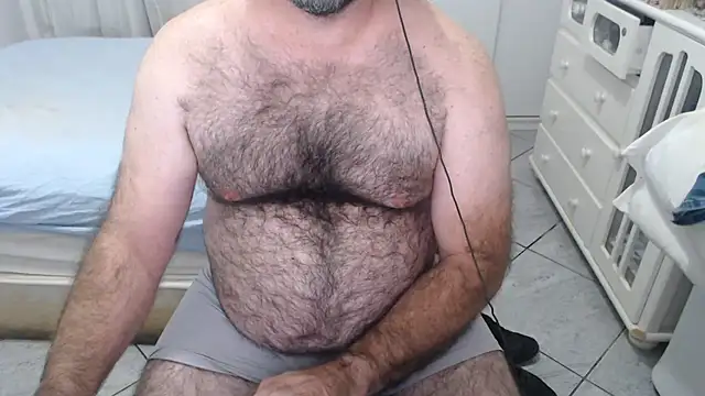 Show de MysterBearMG na webcam