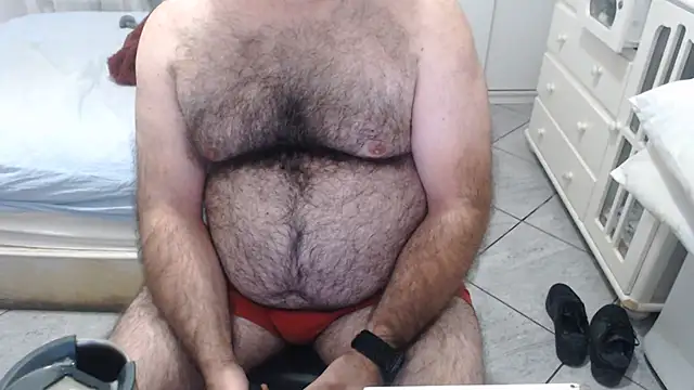 Show de MysterBearMG na webcam
