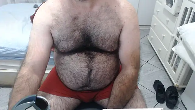 Show de MysterBearMG na webcam