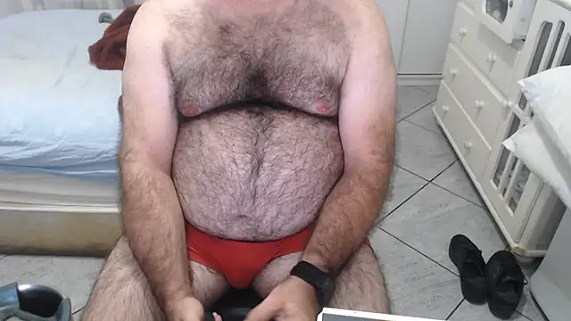 Show de MysterBearMG na webcam